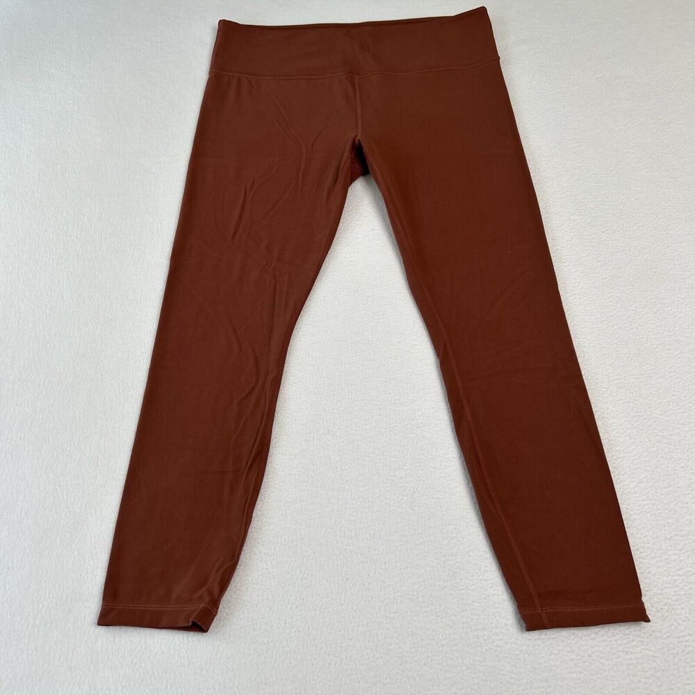 Athleta Women's Size L Elation 7/8 Tight Leggings Rose Pink 293142 - Picture 2 of 7